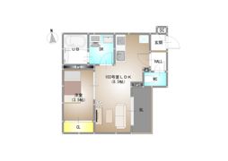 仮称）REGALEST 青江Ⅵ（レガリスト アオエシックス）の間取り画像