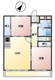 リバーサイド東川口No．1の間取り画像