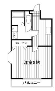 メゾン高栄Cの間取り画像