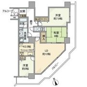 グラントーレ橋本の間取り画像