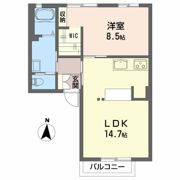 Flower Garden参番館の間取り画像