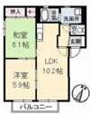 シャーメゾン K 五番館の間取り画像