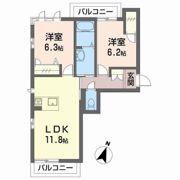 ベレオ庄町の間取り画像
