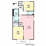 パストラル町田 D棟の間取り画像