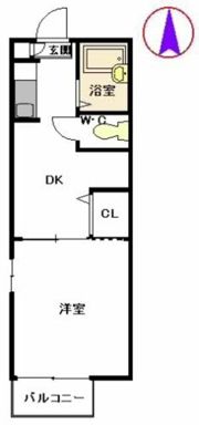 ソネットKOSEの間取り画像