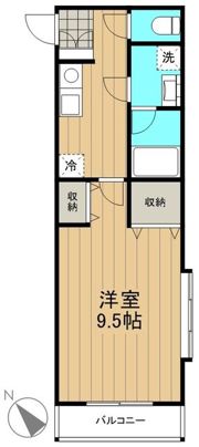 サンコートアクシスの間取り画像