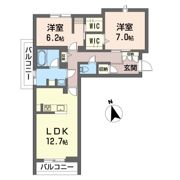 シャーリーズの間取り画像