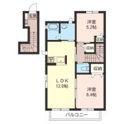 シャーメゾンけやき台の間取り画像