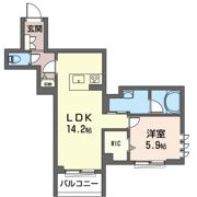 アンベリールの間取り画像