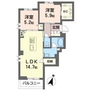 グラン・アルチェの間取り画像