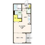 ヴィラ セレステ 八番の間取り画像