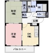 ドゥーロジュマンterashima Bの間取り画像