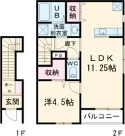 リーブルファイン那加南栄町の間取り画像