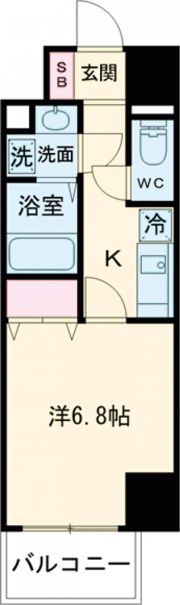 MISTRAL姫路駅前Ⅳの間取り画像