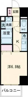 MISTRAL姫路駅前Ⅳの間取り画像
