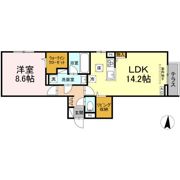 メゾン・ド・シーマ Gleeの間取り画像