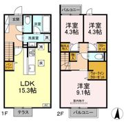 メゾン・ド・シーマ Gleeの間取り画像