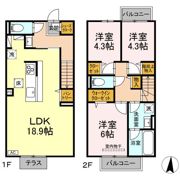 メゾン・ド・シーマ Gleeの間取り画像