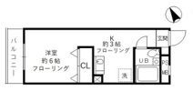 昭島コートエレガンスBの間取り画像
