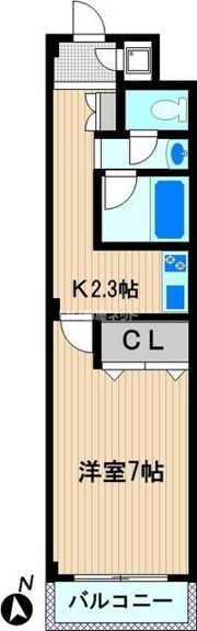 Rose．T．Courtの間取り画像
