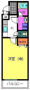 エスティームI番館の間取り画像