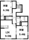 アムールの間取り画像