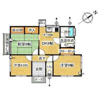 黒部貸家の間取り画像