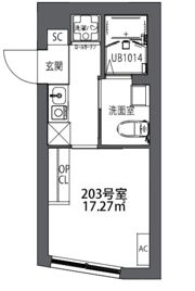 TYPE中野の間取り画像