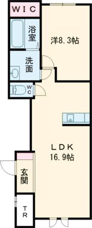 Suite Life Ⅴの間取り画像