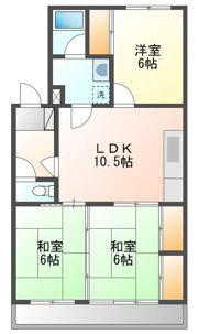 サンヒルズ香住ヶ丘の間取り画像