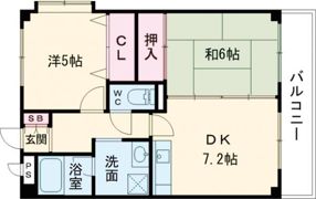 ブライトン清水町の間取り画像