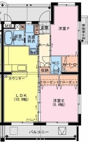 MARINE ROAD（マリンロード）の間取り画像