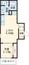 F+style上田3号館の間取り画像