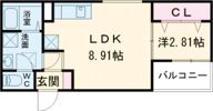 F+style上田3号館の間取り画像