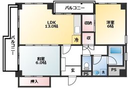 響水館の間取り画像