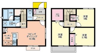 木もれ陽の家の間取り画像