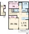 シャトームラシュウⅡの間取り画像
