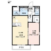 アムール つつじヶ丘の間取り画像