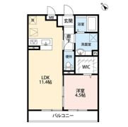カメリア殿ケ谷の間取り画像