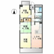 横山マンションの間取り画像