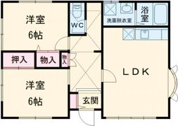 前田東町戸建ての間取り画像