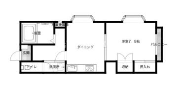 ユナイテッド羽屋の間取り画像