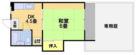 山田マンションの間取り画像