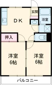 マルカマンションの間取り画像