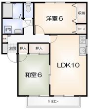 セジュール大原Ⅱの間取り画像