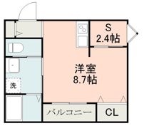 ラヴィ八景水谷の間取り画像