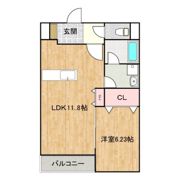 メゾンアイリスの間取り画像