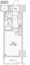レジディア笹塚Ⅱの間取り画像