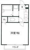 K．Gフラットの間取り画像