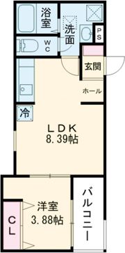 F+style西大塚の間取り画像